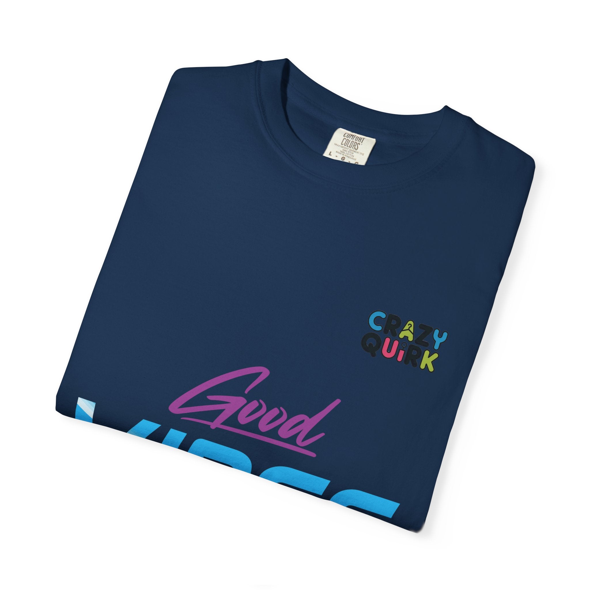 Women's Retro "Good Vibes" Graphic T-Shirt