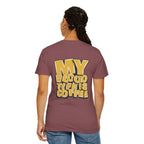 Women's T-Shirt — "My Blood Type Is Coffee" Graphic Tee