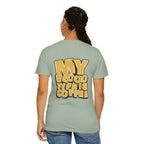 Women's T-Shirt — "My Blood Type Is Coffee" Graphic Tee