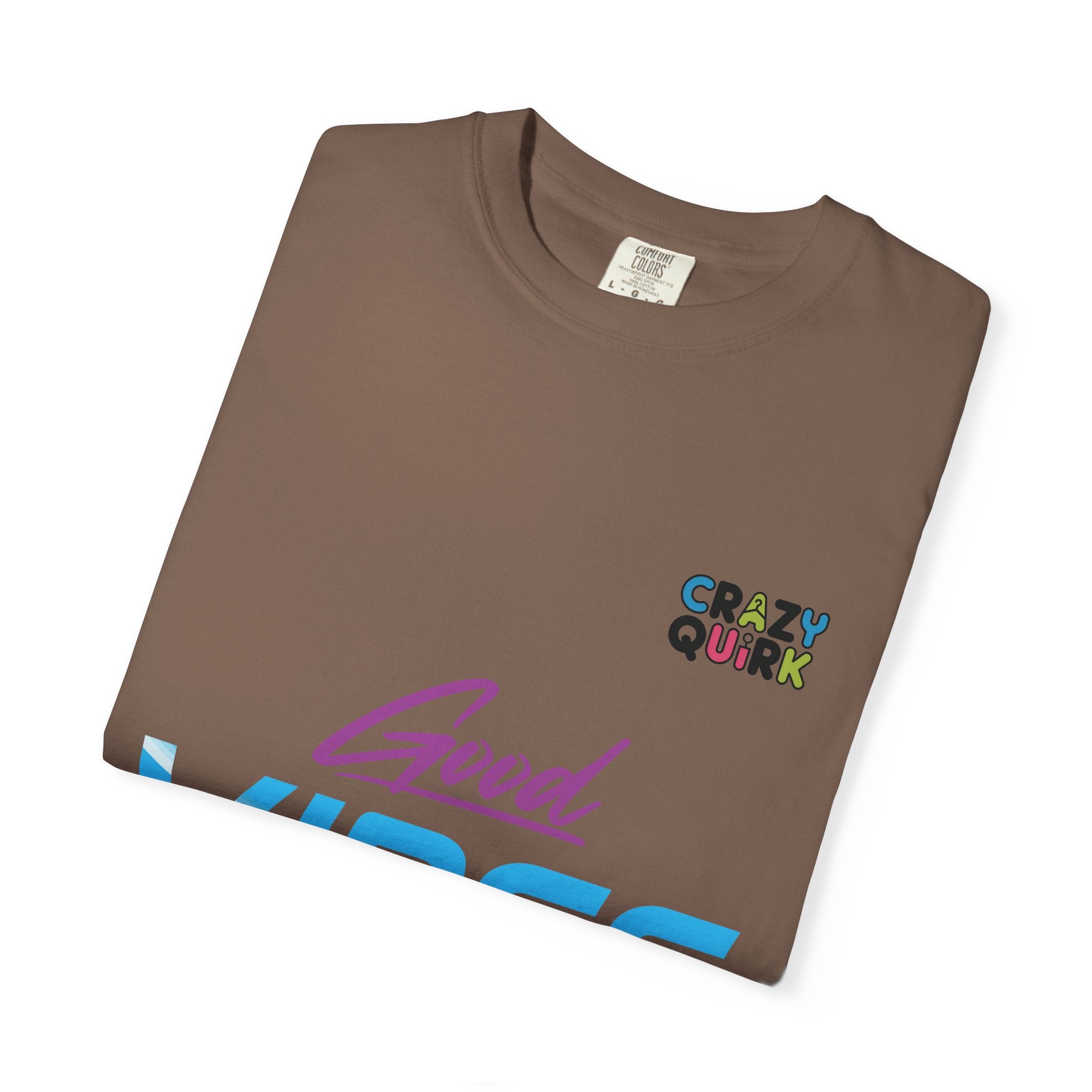 Women's Retro "Good Vibes" Graphic T-Shirt