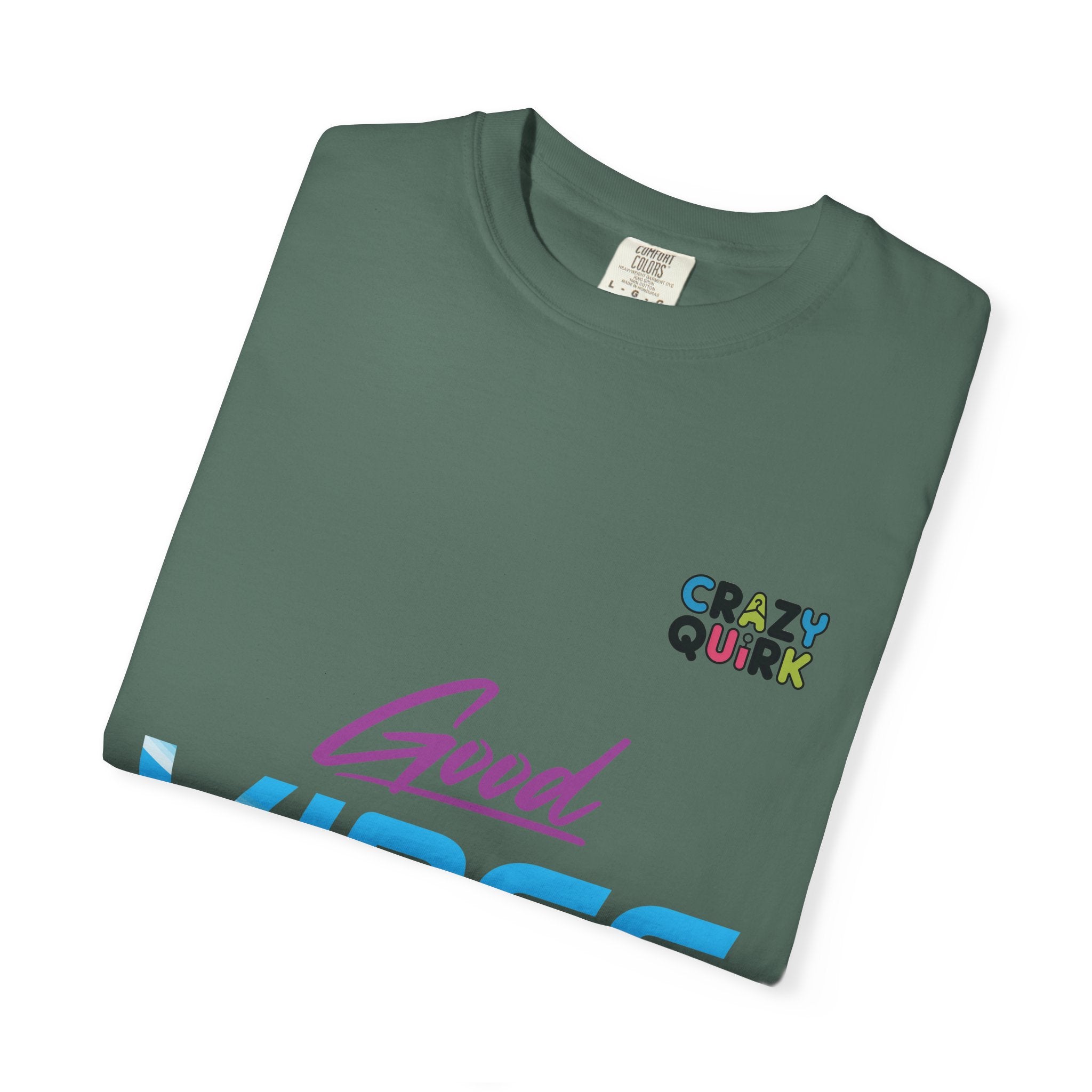Women's Retro "Good Vibes" Graphic T-Shirt
