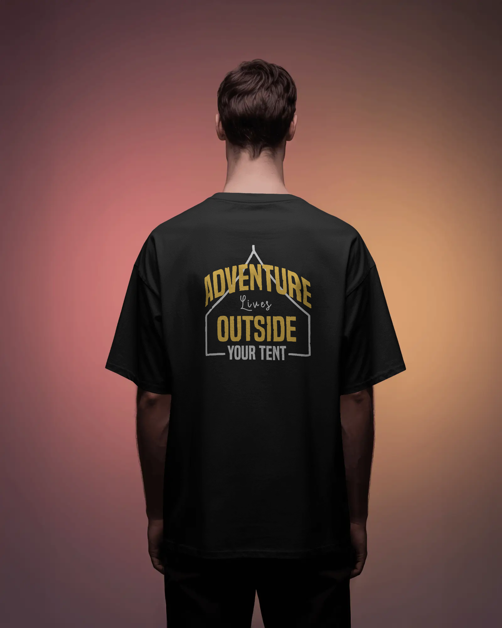 Go Exploring Mountain Graphic T-Shirt — Adventure Outside Hiking Tee (S–4XL)