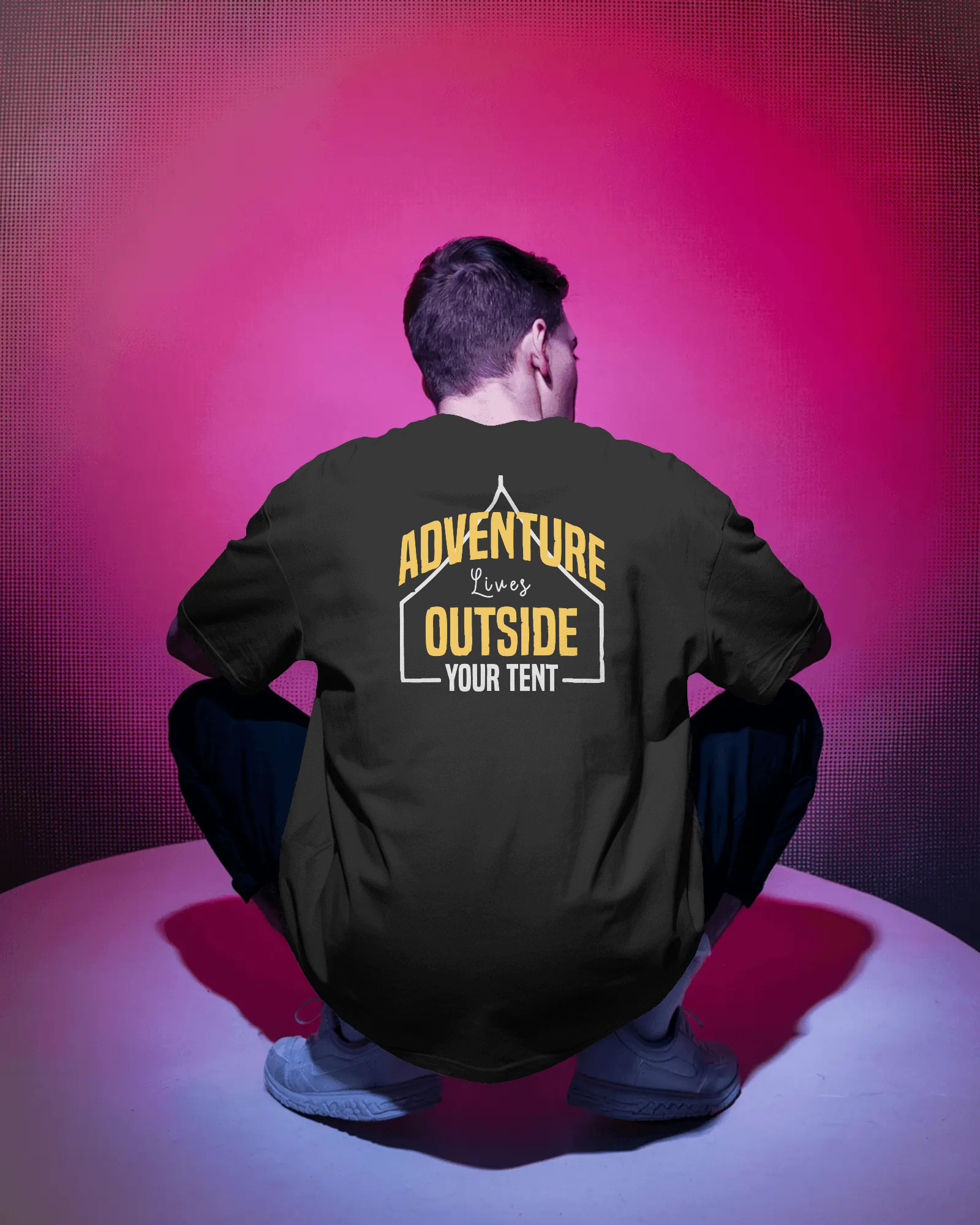 Go Exploring Mountain Graphic T-Shirt — Adventure Outside Hiking Tee (S–4XL)