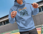 Escape Mountain Hoodie: Weekends Are for Hiking Outdoor Graphic Pullover