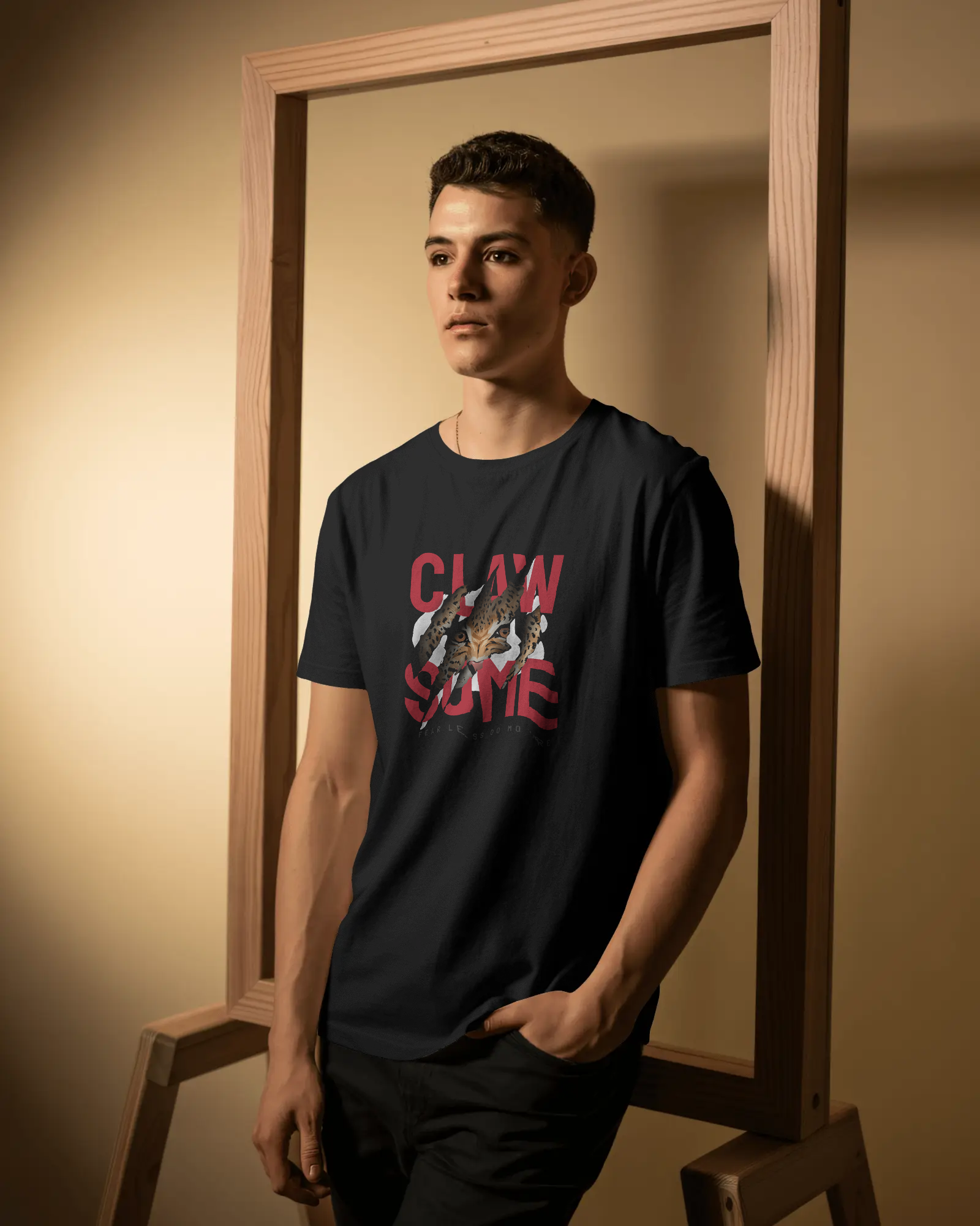 Clawsome Tiger Graphic T-Shirt — Claw Some Unisex Streetwear Tee