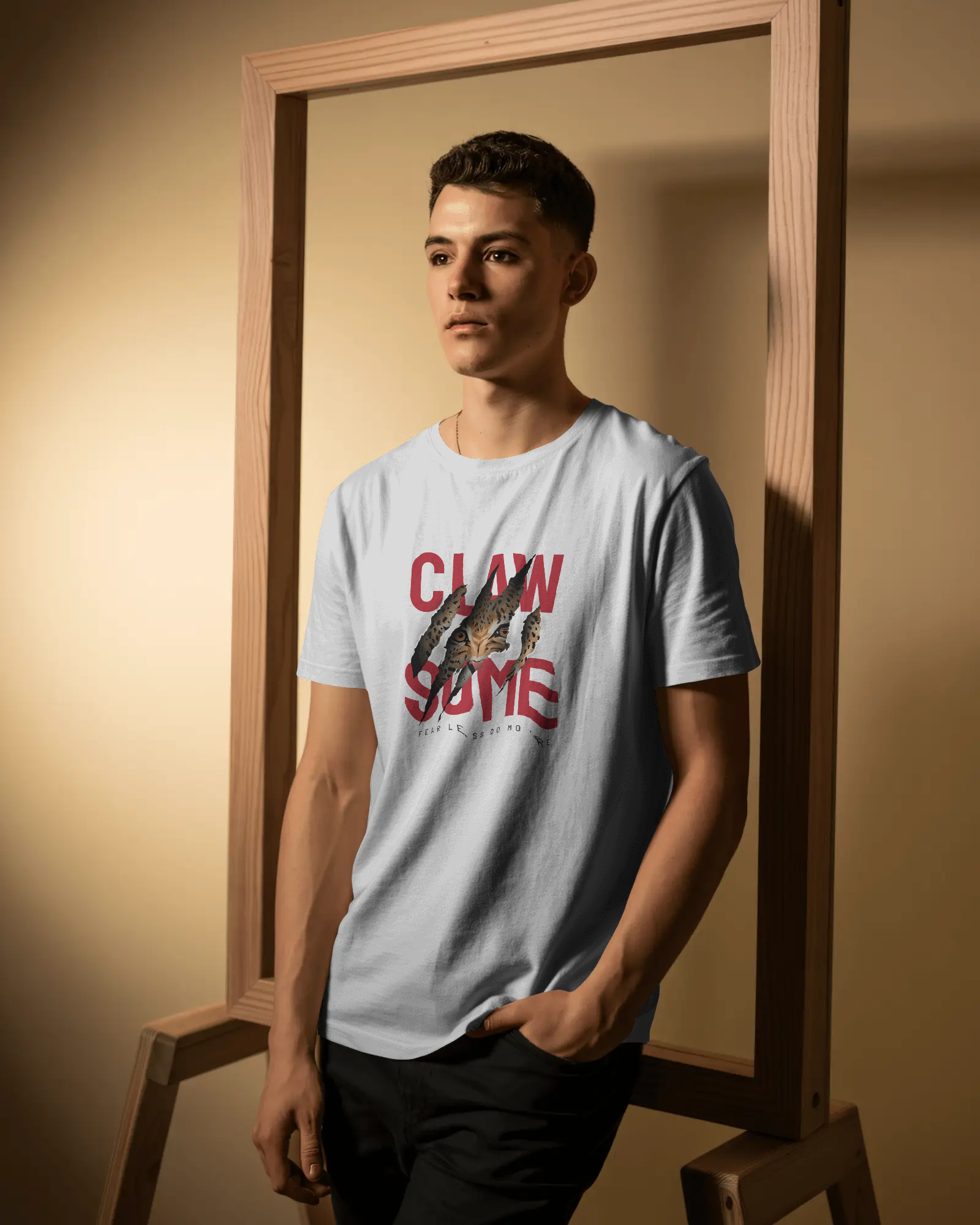 Clawsome Tiger Graphic T-Shirt — Claw Some Unisex Streetwear Tee