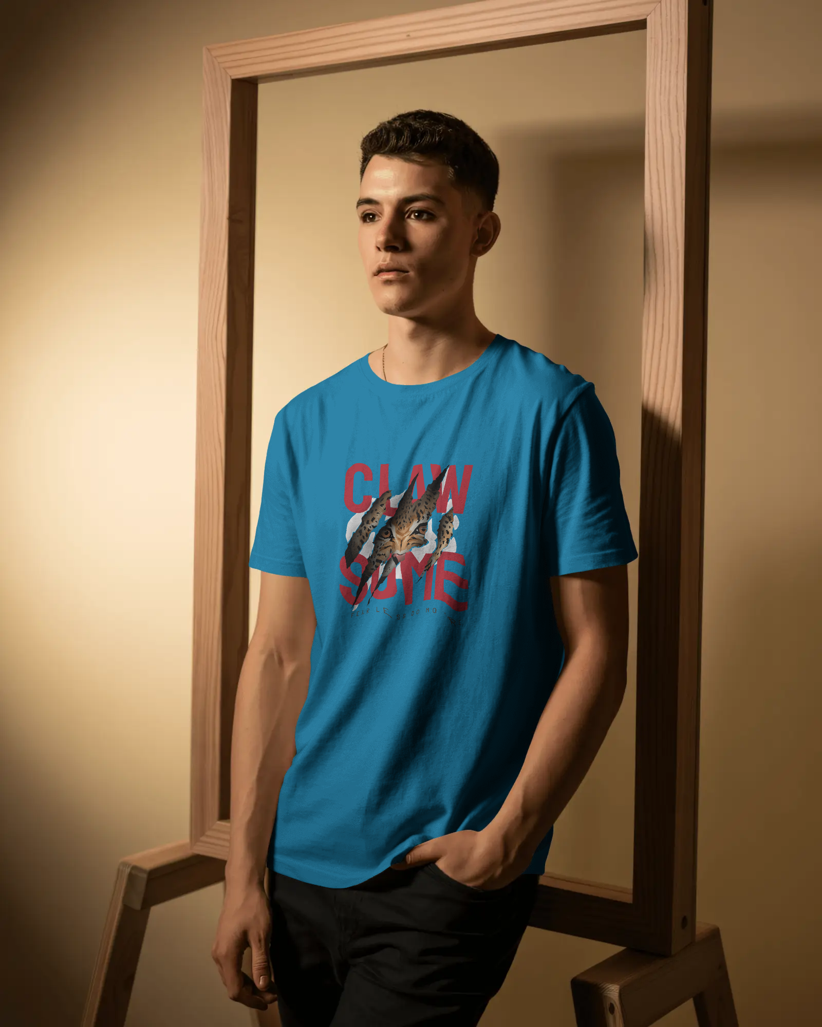 Clawsome Tiger Graphic T-Shirt — Claw Some Unisex Streetwear Tee