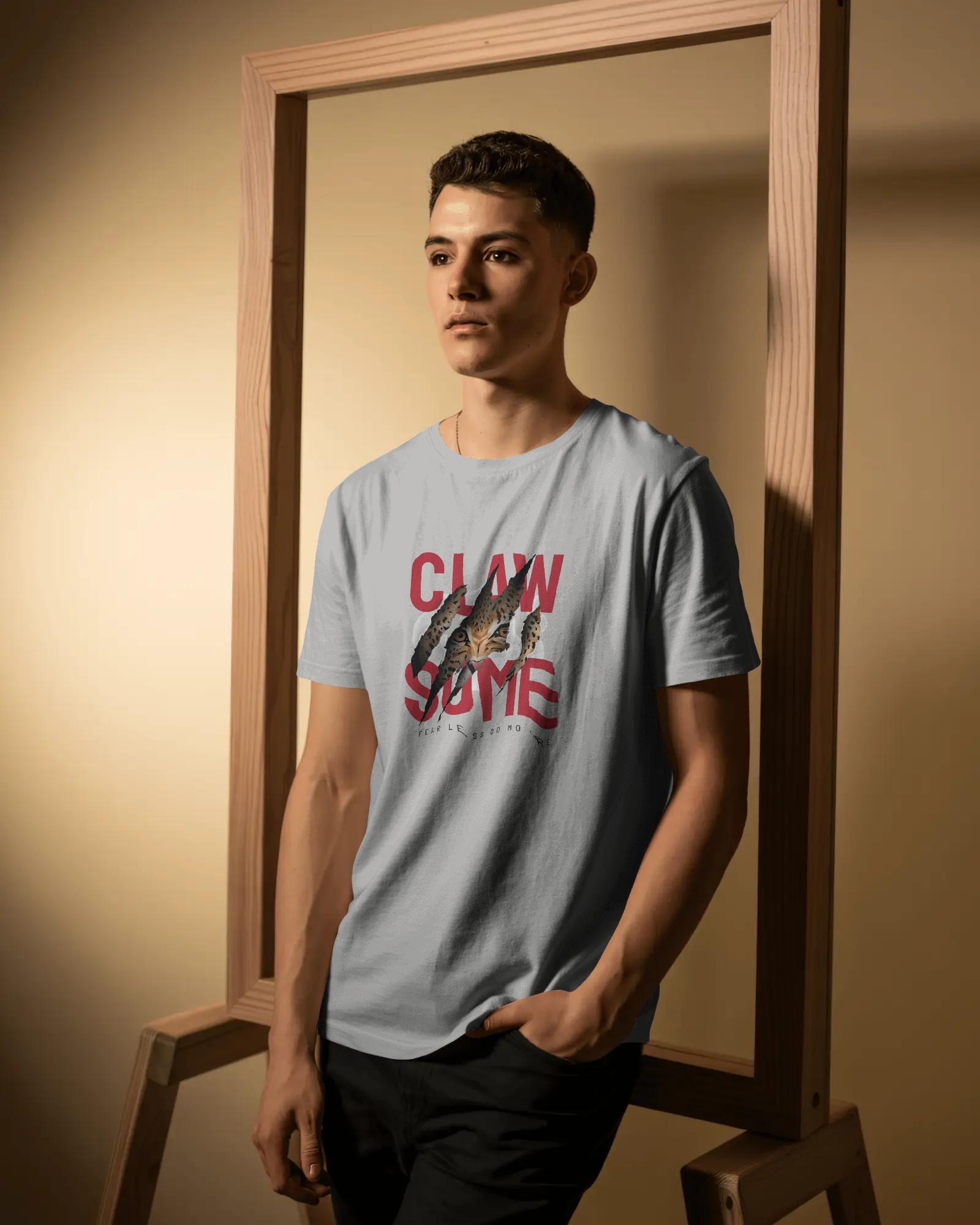 Clawsome Tiger Graphic T-Shirt — Claw Some Unisex Streetwear Tee