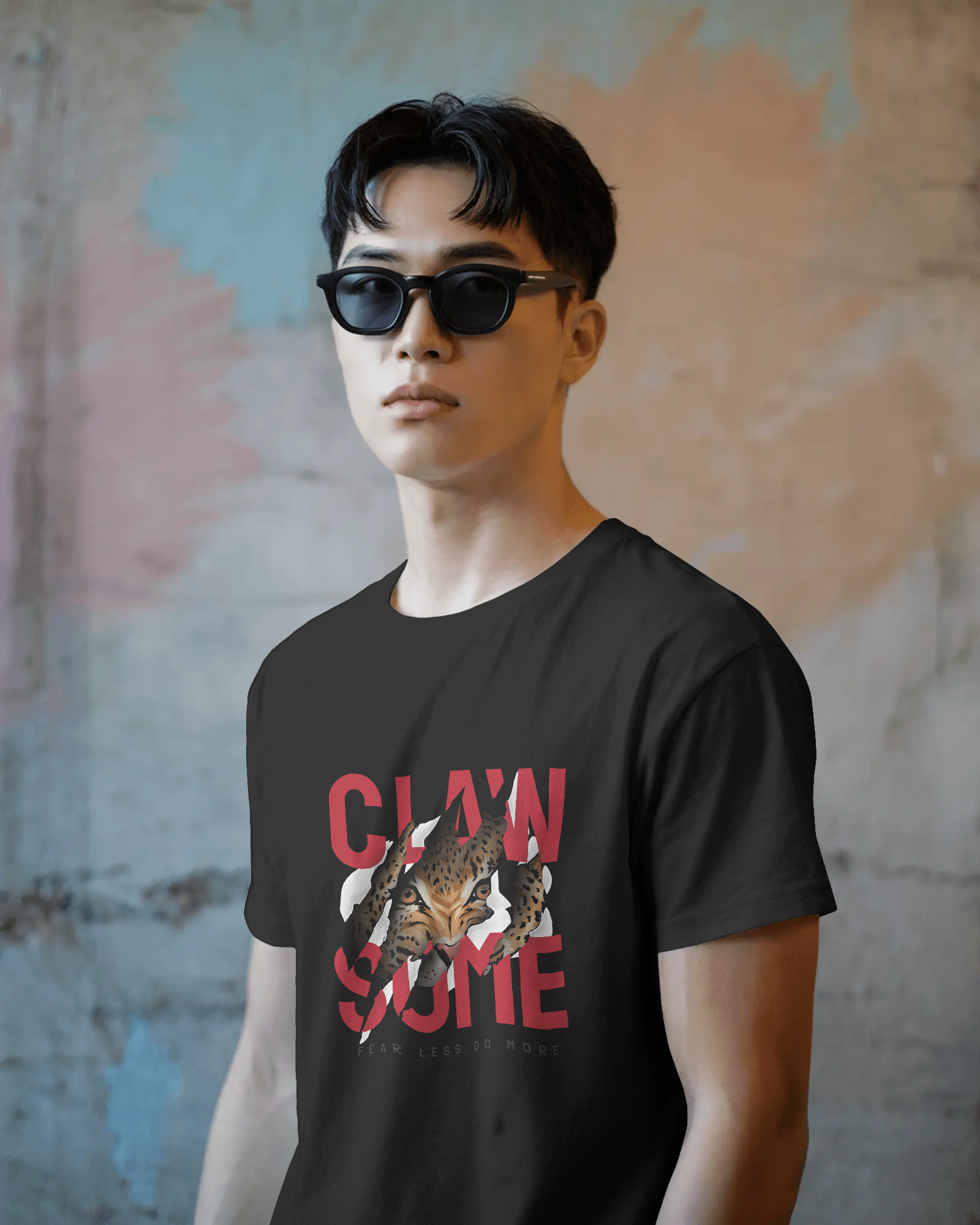 Clawsome Tiger Graphic T-Shirt — Claw Some Unisex Streetwear Tee