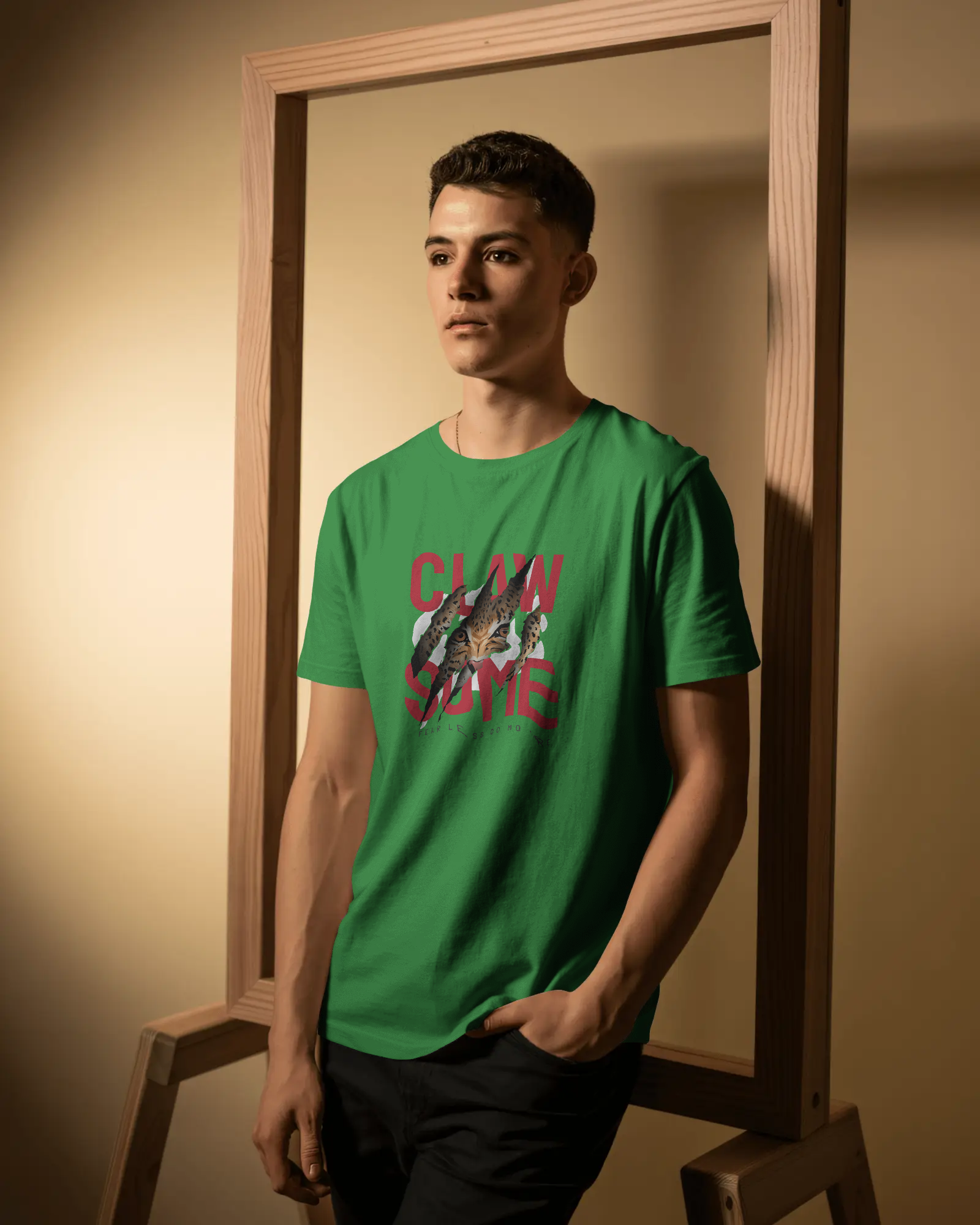 Clawsome Tiger Graphic T-Shirt — Claw Some Unisex Streetwear Tee