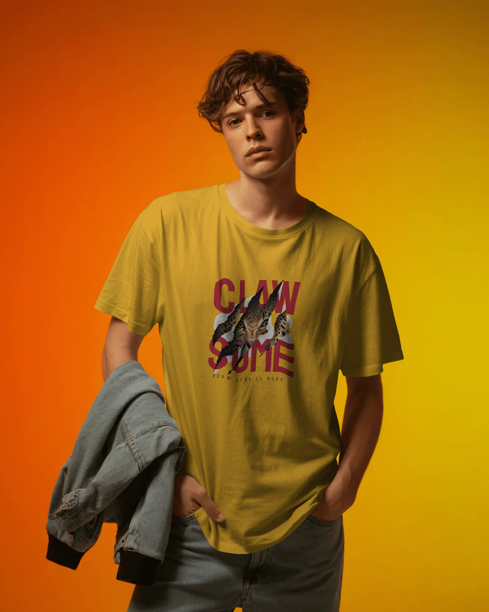 Clawsome Tiger Graphic T-Shirt — Claw Some Unisex Streetwear Tee