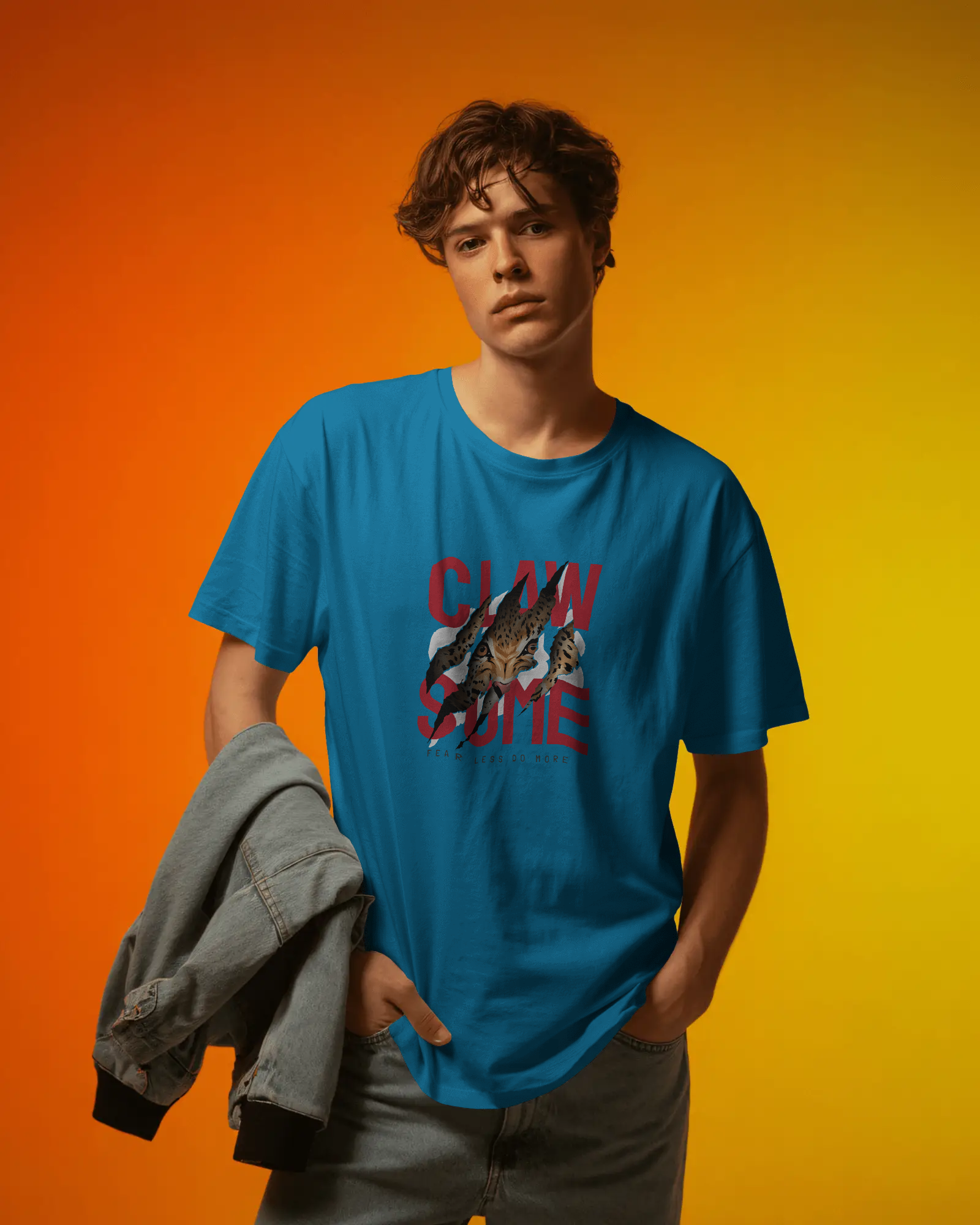 Clawsome Tiger Graphic T-Shirt — Claw Some Unisex Streetwear Tee