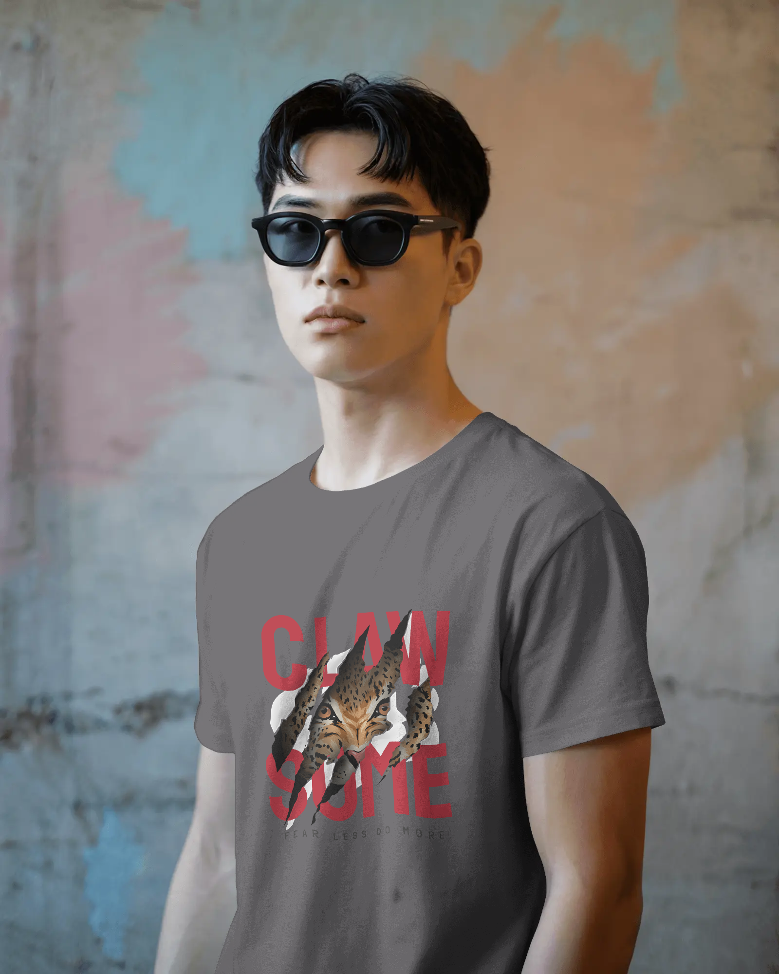 Clawsome Tiger Graphic T-Shirt — Claw Some Unisex Streetwear Tee