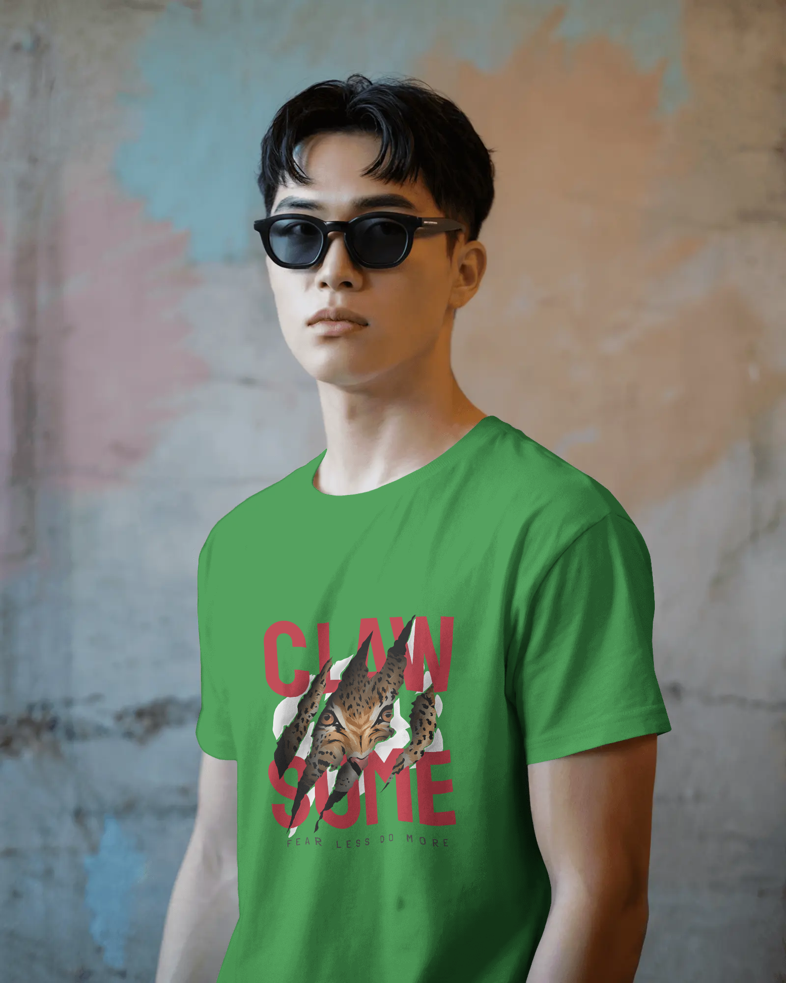 Clawsome Tiger Graphic T-Shirt — Claw Some Unisex Streetwear Tee