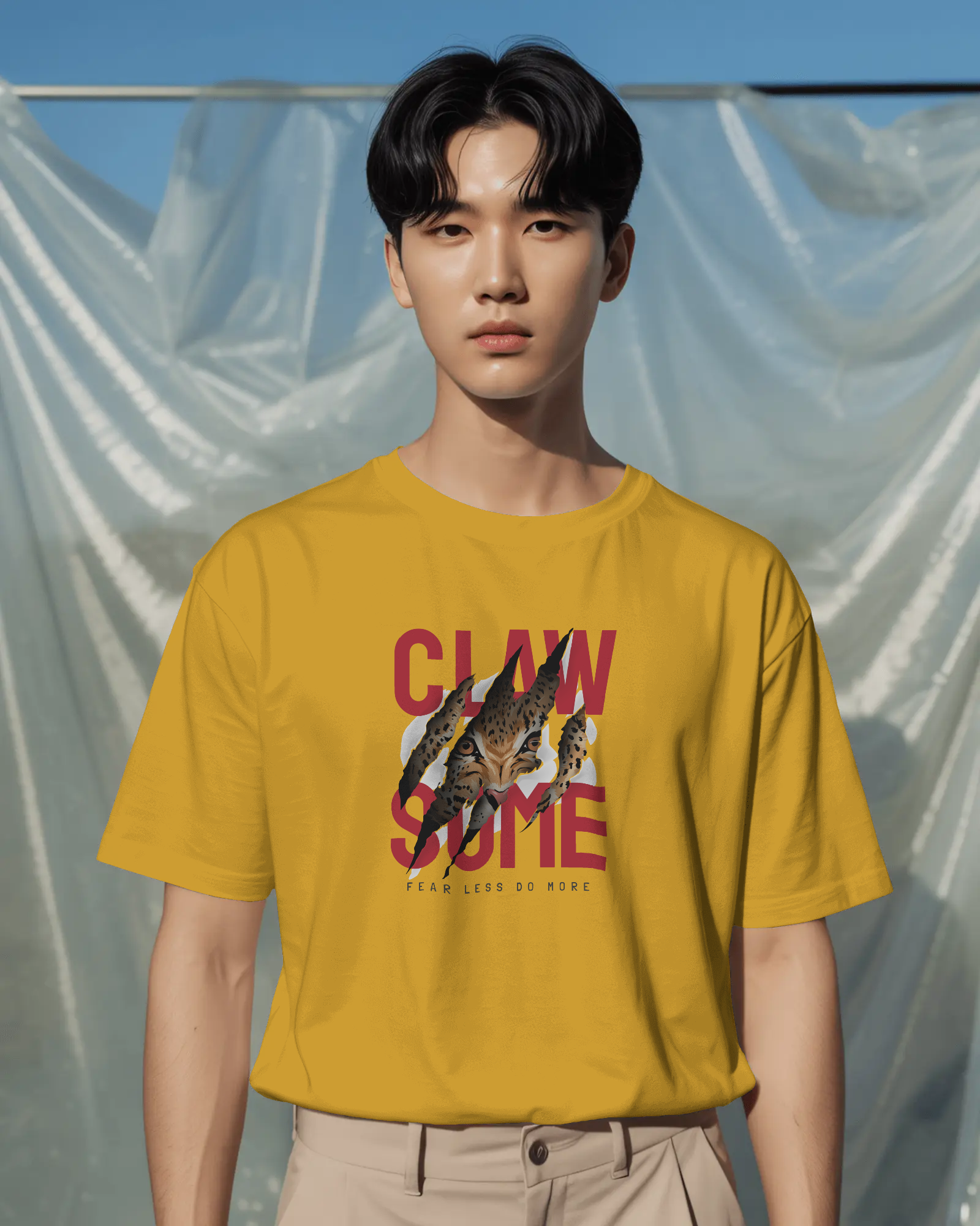 Clawsome Tiger Graphic T-Shirt — Claw Some Unisex Streetwear Tee