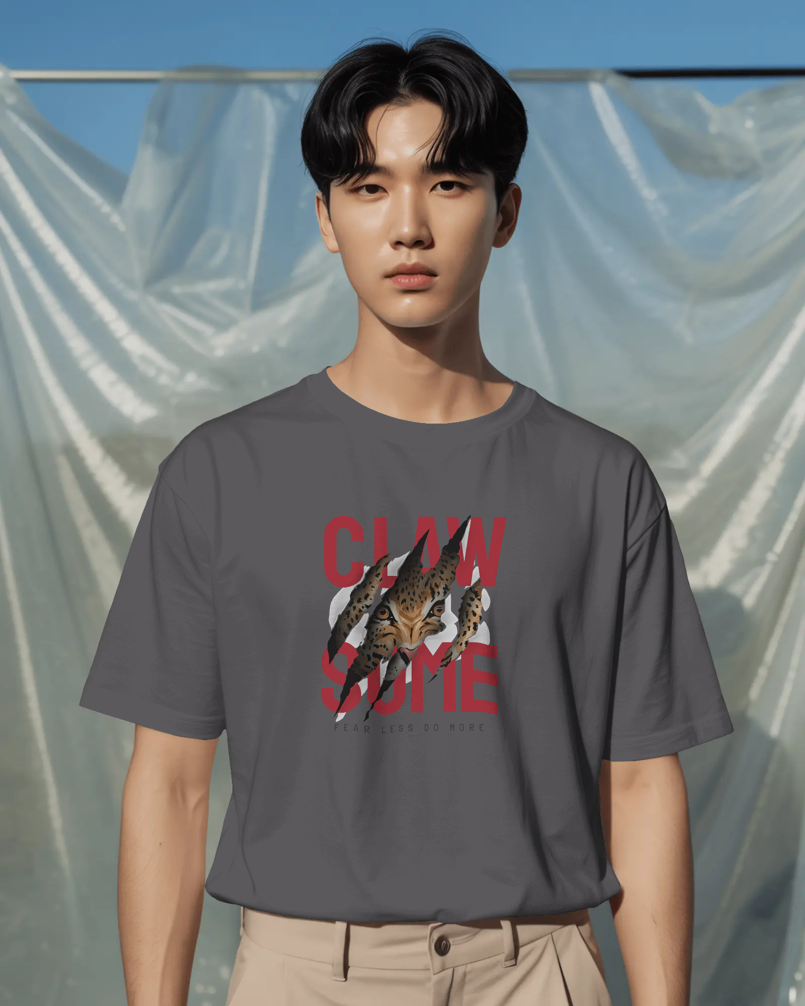 Clawsome Tiger Graphic T-Shirt — Claw Some Unisex Streetwear Tee