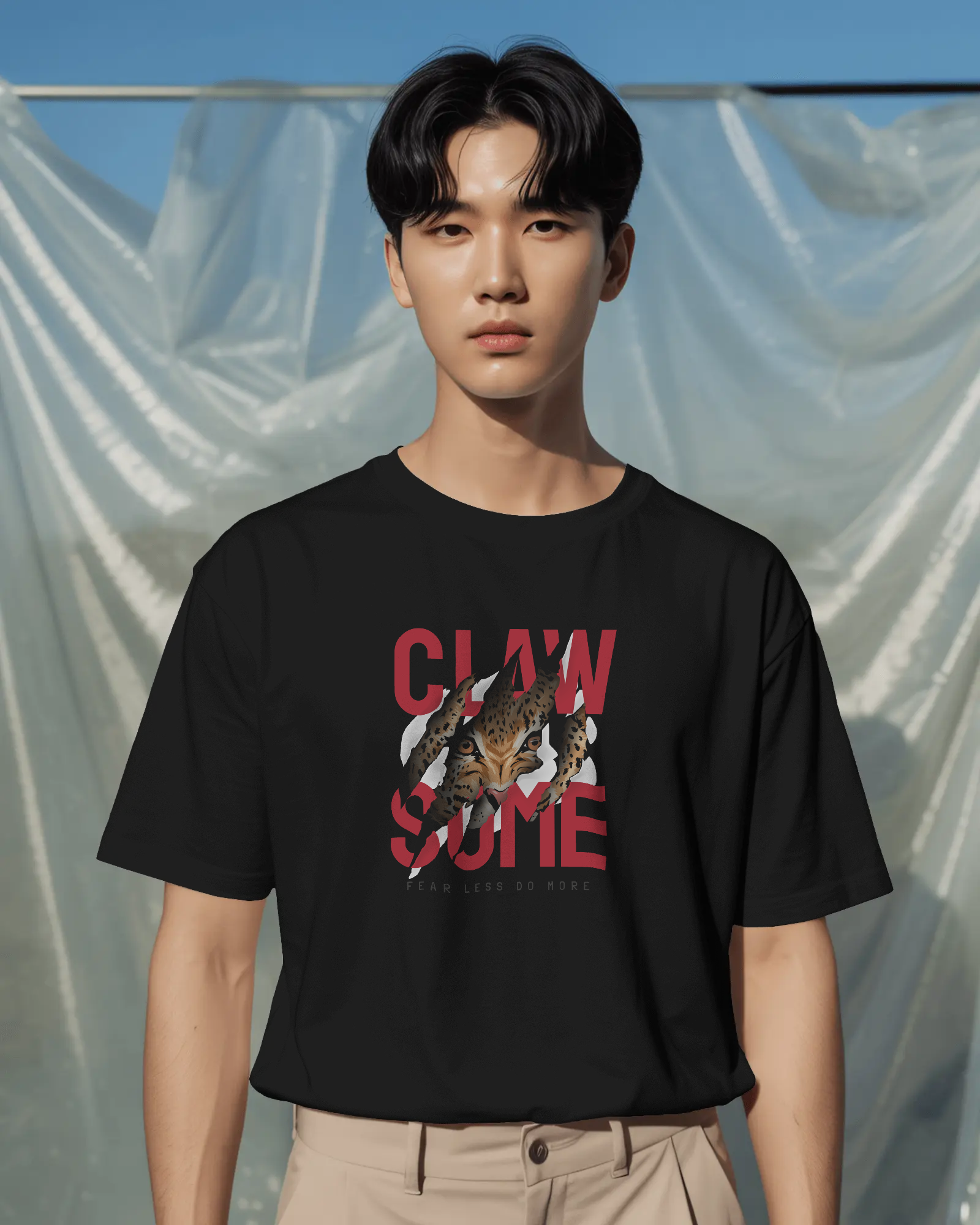 Clawsome Tiger Graphic T-Shirt — Claw Some Unisex Streetwear Tee