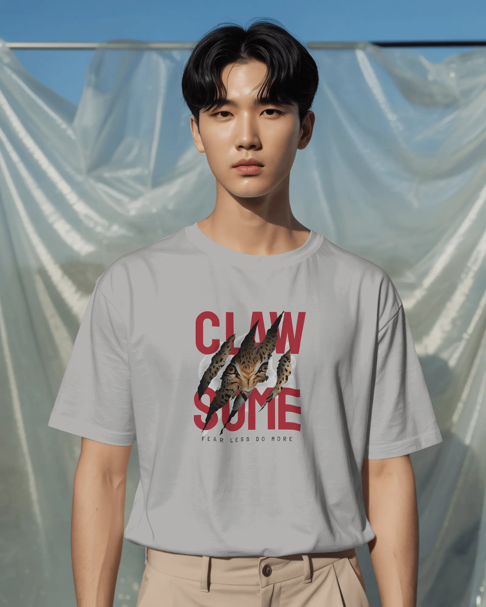 Clawsome Tiger Graphic T-Shirt — Claw Some Unisex Streetwear Tee