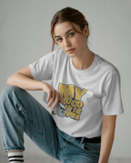 "My Blood Type Is Coffee" Graphic Women's Tee