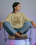 "My Blood Type Is Coffee" Graphic Women Sweatshirt