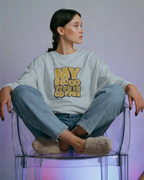 "My Blood Type Is Coffee" Graphic Women Sweatshirt