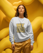 "My Blood Type Is Coffee" Graphic Women Sweatshirt