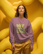 "My Blood Type Is Coffee" Graphic Women Sweatshirt