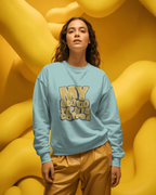 "My Blood Type Is Coffee" Graphic Women Sweatshirt