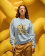 "My Blood Type Is Coffee" Graphic Women Sweatshirt