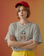 WOW Girl Graphic Tee — Retro Vogue Pop Art T‑Shirt