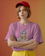 WOW Girl Graphic Tee — Retro Vogue Pop Art T‑Shirt