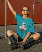 WOW Girl Graphic Tee — Retro Vogue Pop Art T‑Shirt