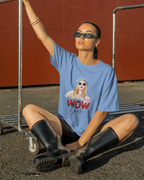 WOW Girl Graphic Tee — Retro Vogue Pop Art T‑Shirt