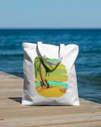 Tote Bag - Summer Vacation Cotton Shopper