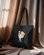 Cotton Tote Bag - Kick Ass Teddy