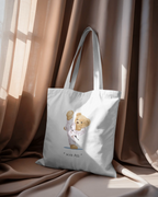 Cotton Tote Bag - Kick Ass Teddy