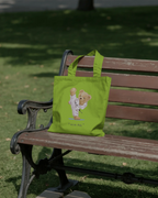 Cotton Tote Bag - Kick Ass Teddy