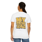 Women's T-Shirt — "My Blood Type Is Coffee" Graphic Tee