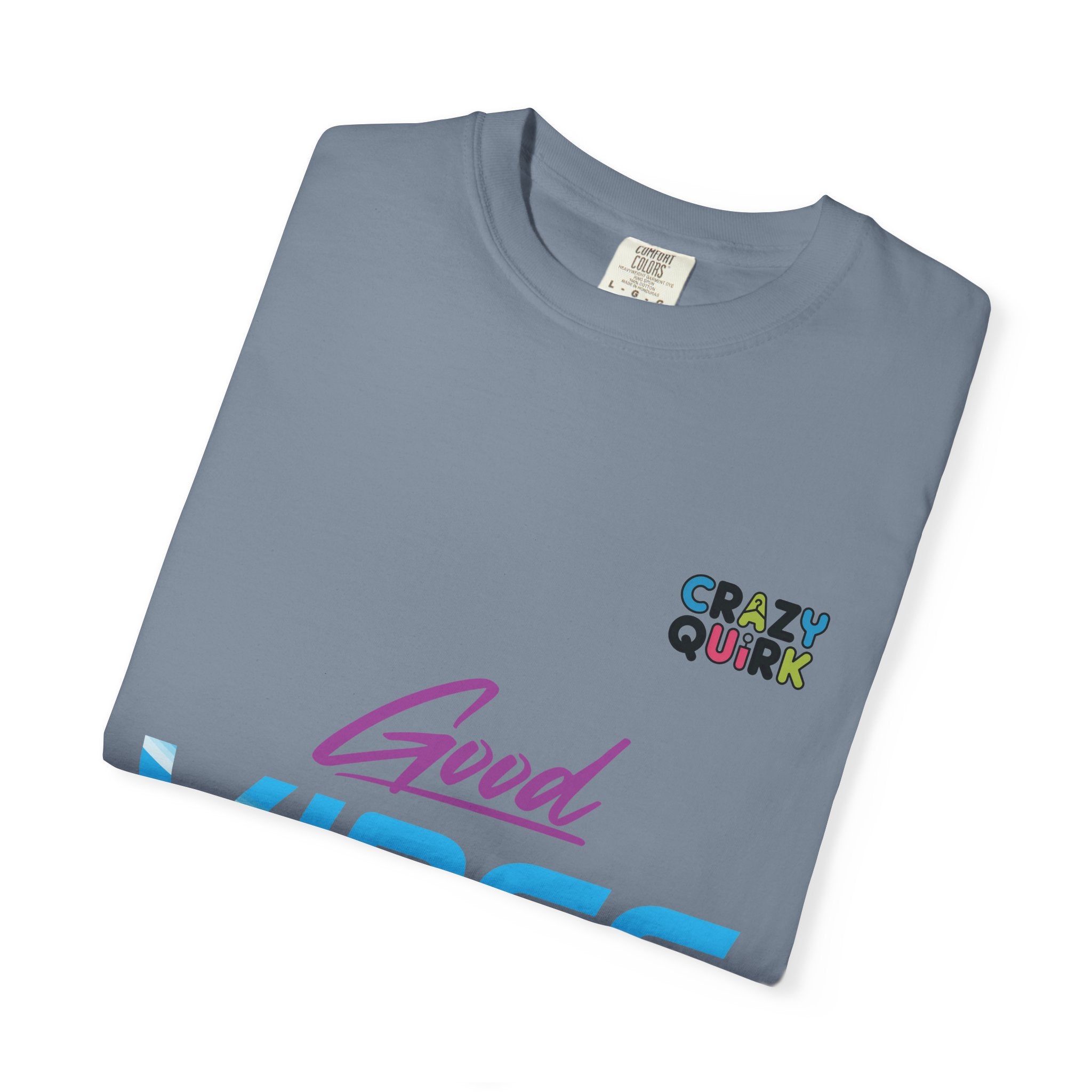Women's Retro "Good Vibes" Graphic T-Shirt