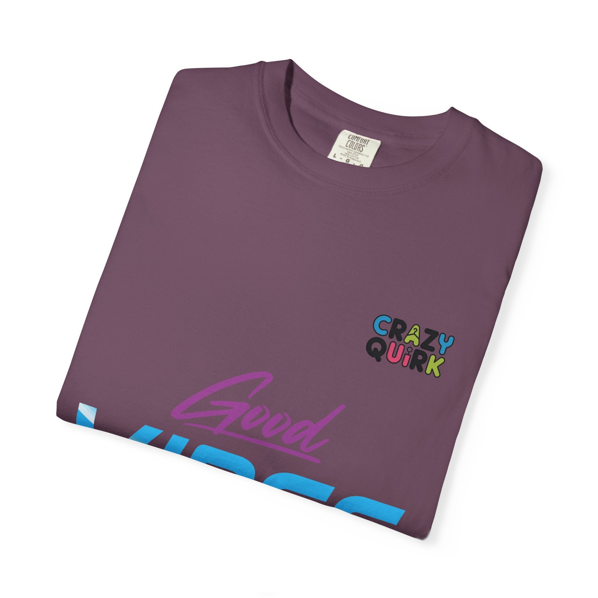 Women's Retro "Good Vibes" Graphic T-Shirt